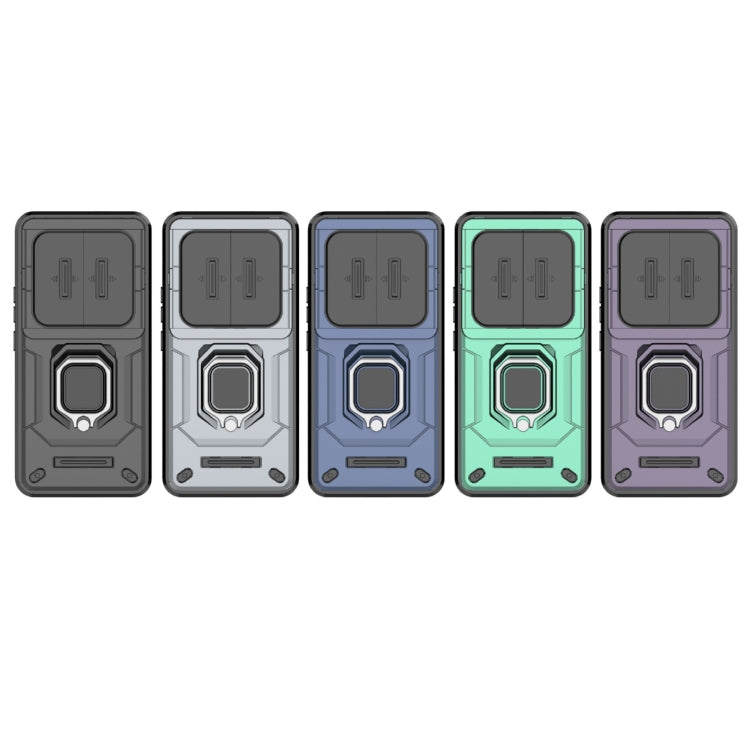 For Xiaomi 14 Ultra Sliding Camshield TPU + PC Shockproof Phone Case with Holder(Purple) - free shipping - PMC TechLife - Order now!