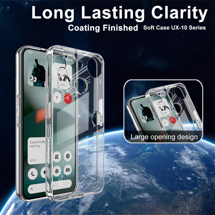 For Nothing Phone 3 imak UX-10 Series Transparent Shockproof TPU Phone Case(Transparent)