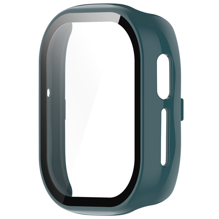For Honor Watch 4 PC + 9H Tempered Glass Integrated Watch Case(Pine Green)
