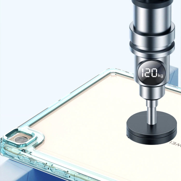 For Huawei MatePad T10 / T10S Clear Acrylic Shockproof Tablet Case(Black) - Huawei by PMC TechLife | Online Shopping South Africa | PMC TechLife | Buy Now Pay Later Mobicred