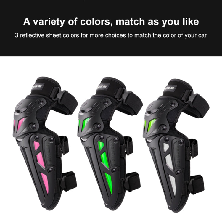 Motolsg MT-05 Motorcycle Bicycle Riding Protective Gear 2 in 1 Elbow Pads(Green)
