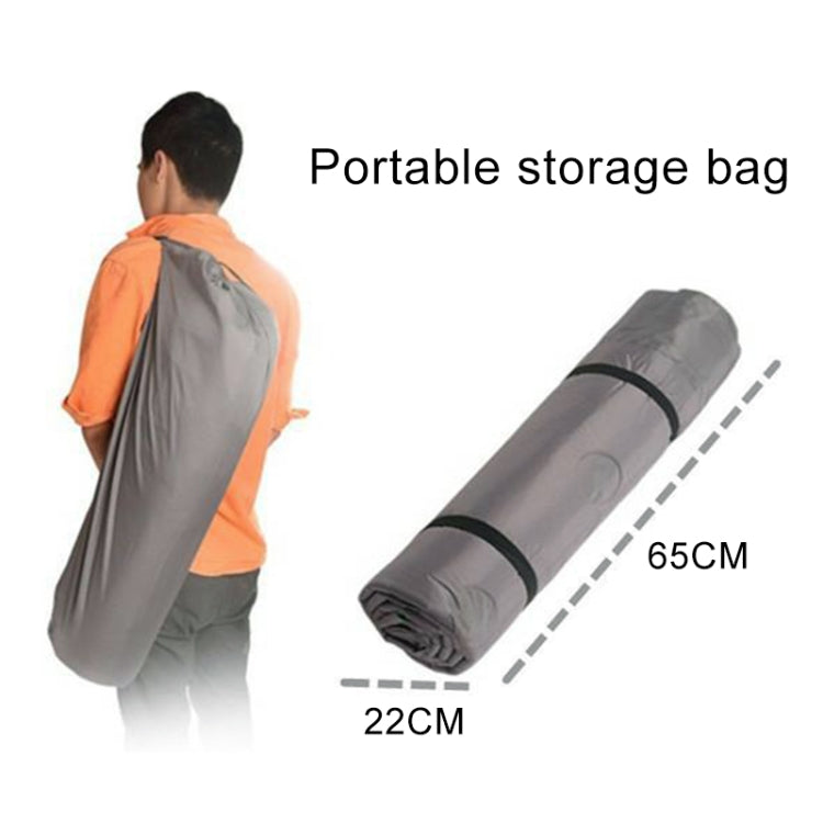 Universal Car Polyester Pongee Sleeping Mat Mattress Off-road SUV Trunk Travel Inflatable Mattress Air Bed, Size:180 x 130 x 102cm(Black + Grey)