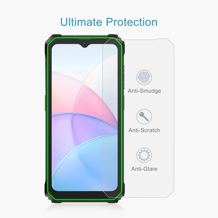 For Blackview BV6200 50pcs 0.26mm 9H 2.5D Tempered Glass Film