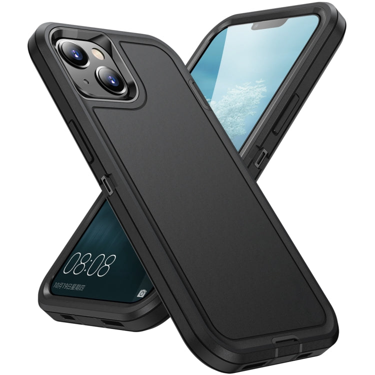 For iPhone 15 Life Waterproof Rugged Phone Case(Black) - iPhone 15 Cases by PMC Jewellery | Online Shopping South Africa | PMC Jewellery | Buy Now Pay Later Mobicred