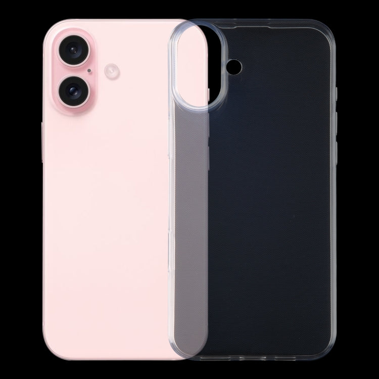For iPhone 16 Ultra-thin Transparent TPU Phone Case