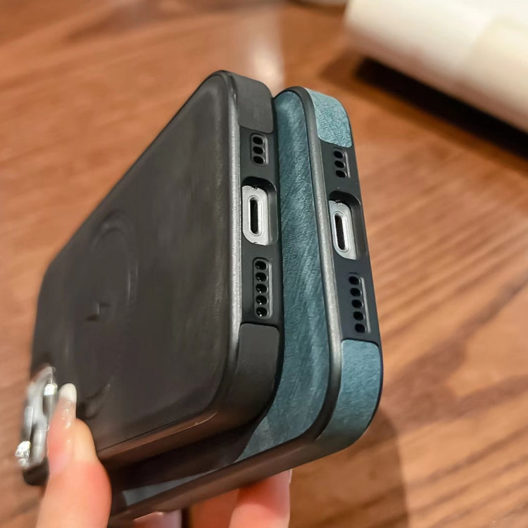 For iPhone 12 Pro Max Side PU Hybrid TPU Magsafe Phone Case(Light Purple) - free shipping - PMC TechLife - Order now!