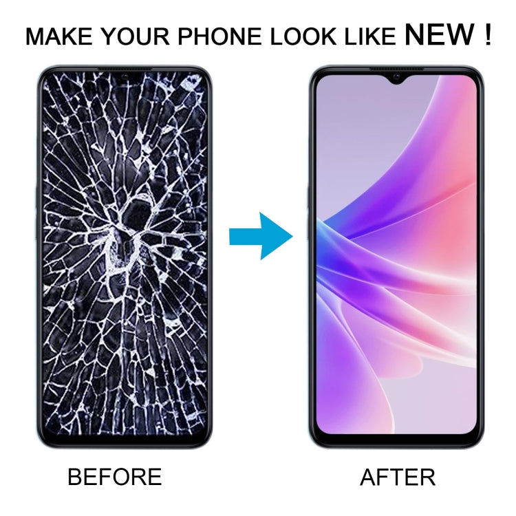 For OPPO A77 5G OEM LCD Screen Digitizer Full Assembly with Frame