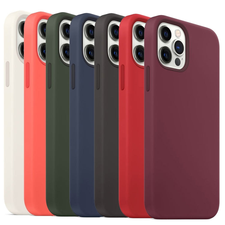 For iPhone 13 mini Liquid Silicone Full Coverage MagSafe Phone Case(Black) - iPhone 13 mini Cases by PMC Jewellery | Online Shopping South Africa | PMC Jewellery | Buy Now Pay Later Mobicred