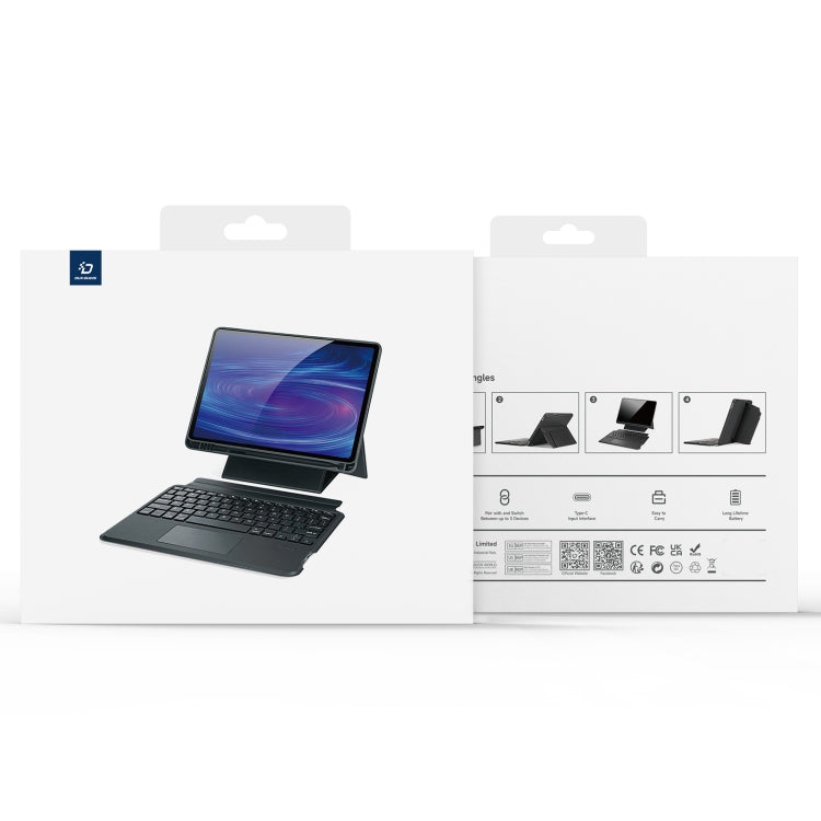 For iPad 10th Gen 10.9 2022 DUX DUCIS DK Series Magnetic Wireless Bluetooth Keyboard Tablet Case(Black) - free shipping - PMC Jewellery - Order now!
