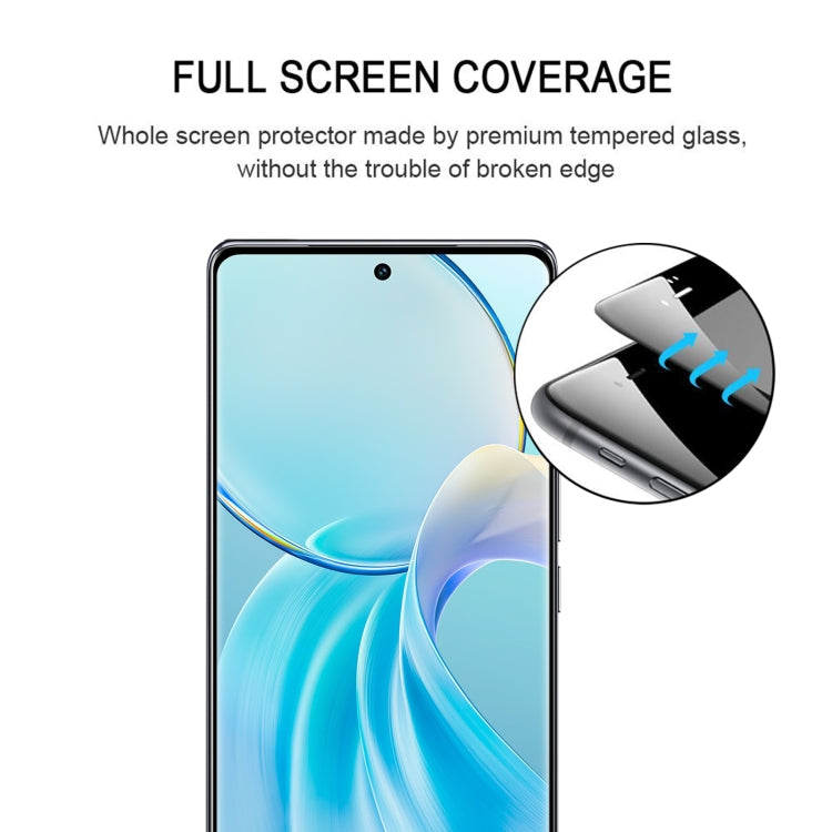 For vivo Y200 Pro 25pcs 3D Curved Edge Full Screen Tempered Glass Film