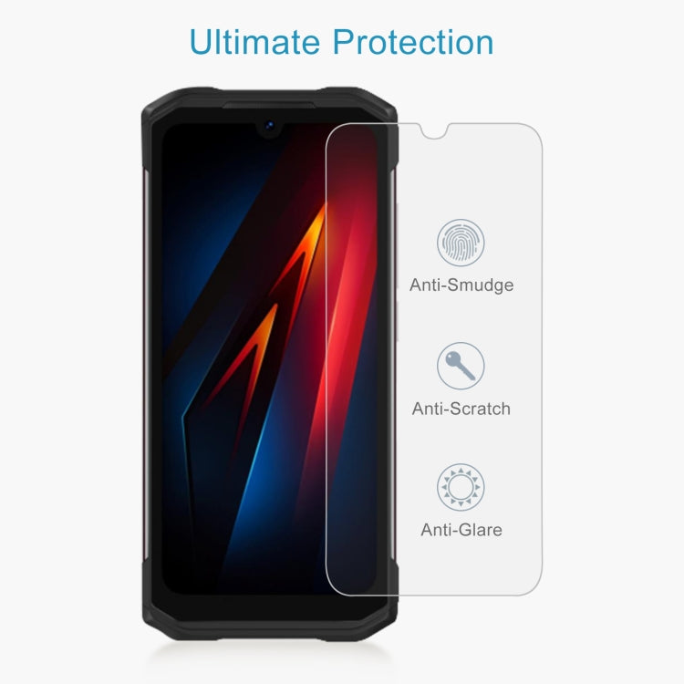 For DOOGEE S Punk 10pcs 0.26mm 9H 2.5D Tempered Glass Film