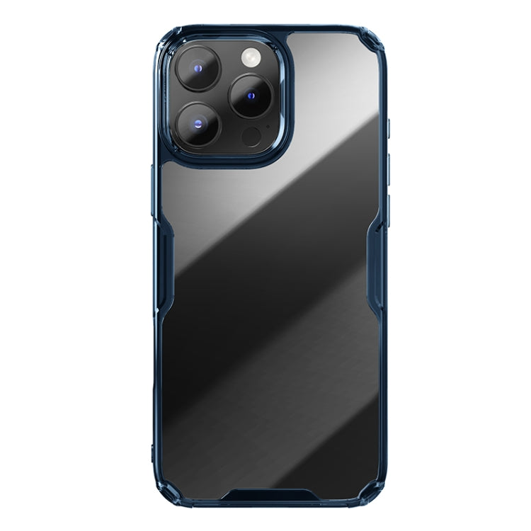 For iPhone 16 Pro Max NILLKIN Ultra Clear PC + TPU Phone Case(Blue)