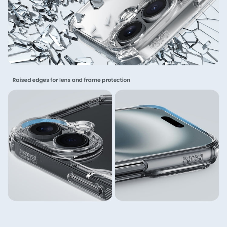 For iPhone 16 Plus NILLKIN Ultra Clear PC + TPU Phone Case(Blue)