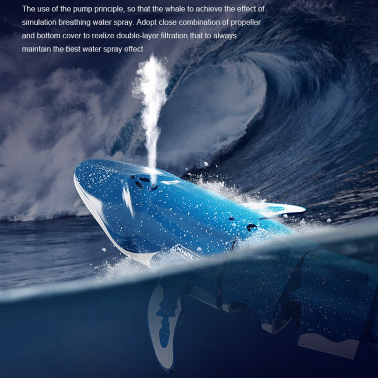 LS-XDU/RC B4 Remote Control Whale Toy Can Dive And Spray Water(Dark Grey) - free shipping - PMC Jewellery - Order now!