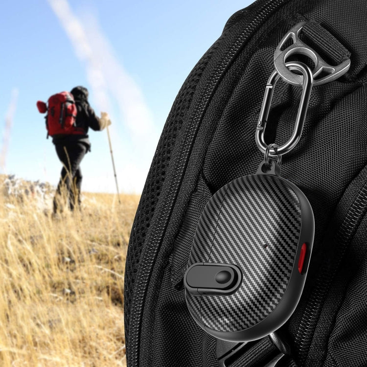 For Beats Studio Buds Switch Carbon Fiber Wireless Earphones Protective Case(Black Red) - free shipping - PMC Jewellery - Order now!