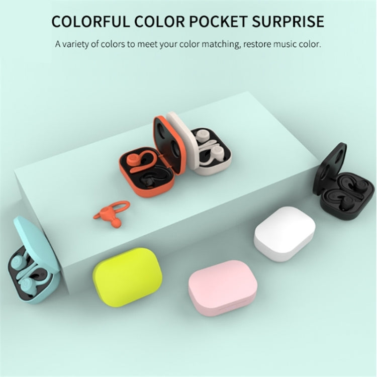 T&G T40 TWS IPX6 Water-resistant Hanging Ear Wireless Bluetooth Earphones with Charging Box(Blue)
