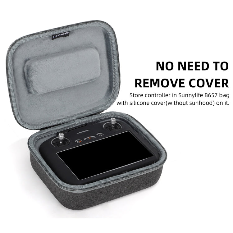 For DJI RC 2 Sunnylife Remote Control Shockproof Anti-scratch Silicone Case(Black) - free shipping - PMC TechLife - Order now!