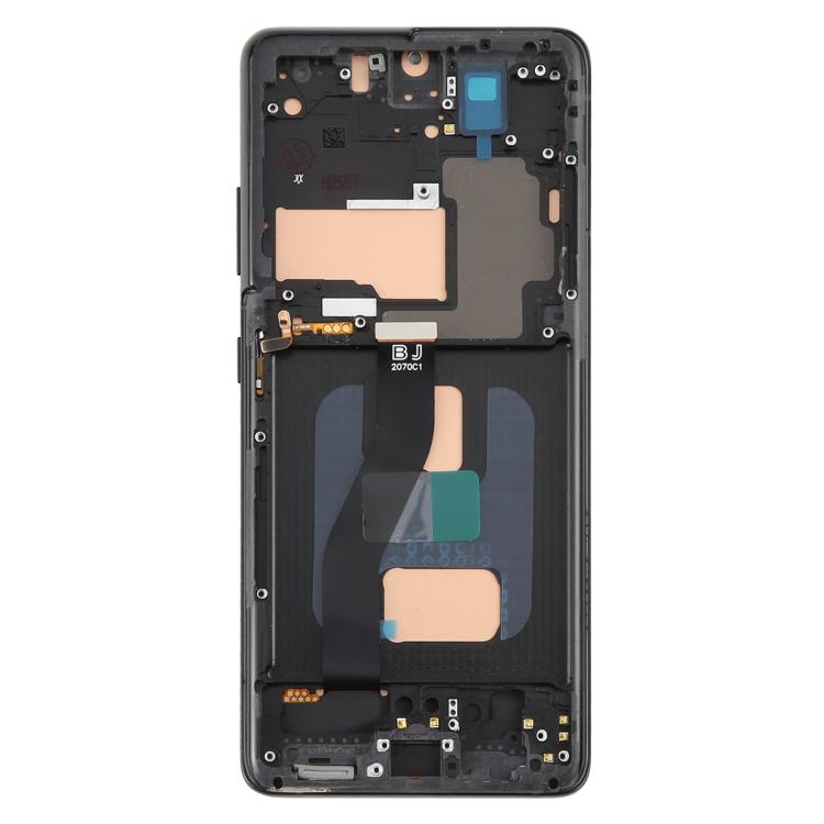 For Galaxy S21 Ultra 5G SM-G998B 6.66 inch TFT LCD Screen Digitizer Full Assembly with Frame, Not Supporting Fingerprint Identification