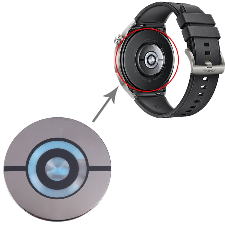 For Huawei Watch GT 3 Pro 46mm Original Heart-rate Sensor Glass Lens Cover - For Huawei by PMC TechLife | Online Shopping South Africa | PMC TechLife | Buy Now Pay Later Mobicred