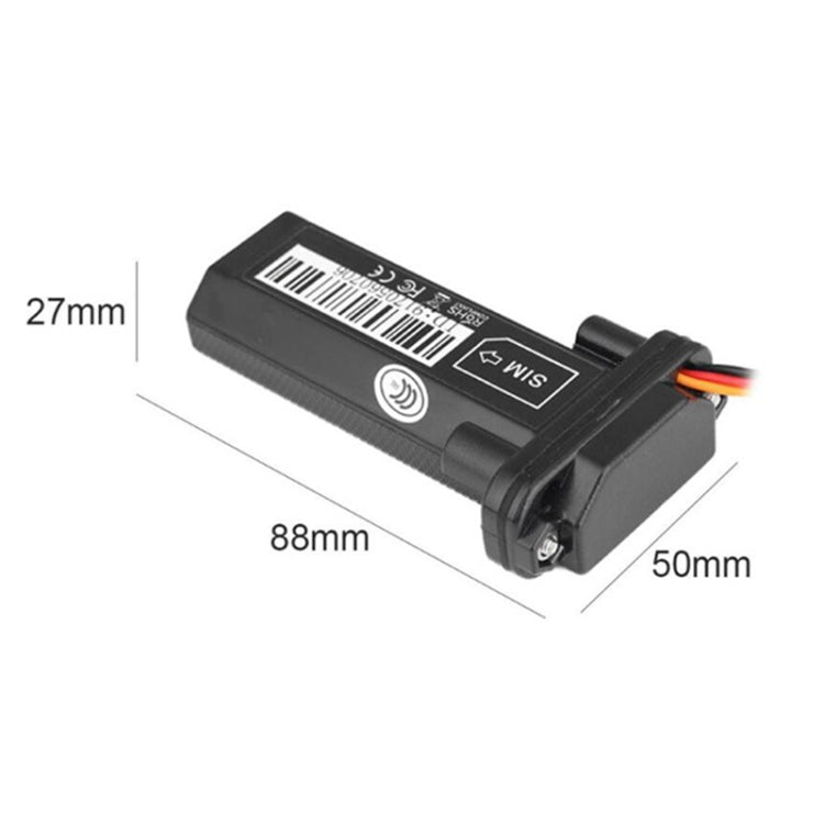 4G EU Version 9V-30V 3Pin GPS Positioning Tracker Mini Water-resistant Vehicle Tracking System