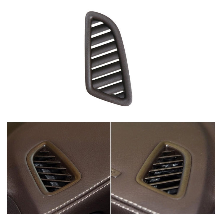 For Mercedes-Benz GLC W253 2016-2022 Car Dashboard Small Air Outlet Air-conditioning Outlet 2536803802, Style:Right Side(Dark Coffee Brown)