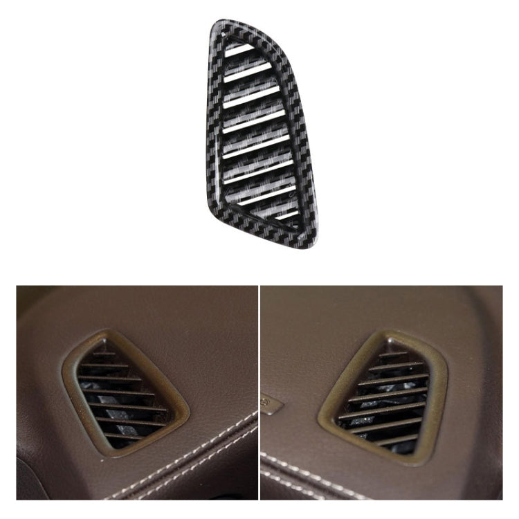 For Mercedes-Benz GLC W253 2016-2022 Car Dashboard Small Air Outlet Air-conditioning Outlet 2536803802, Style:Right Side(Carbon Fiber)