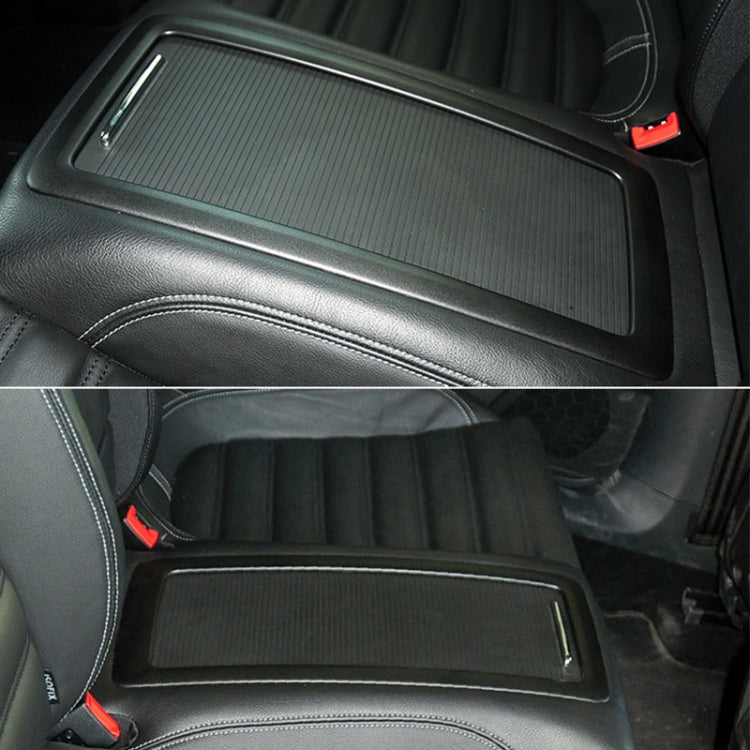For Volkswagen Magotan B6 / B7 / CC Car Rear Storage Box Water Cup Holder Cover Armrest Box Curtain Cup Holder 3C8855977C(Beige) - Stowing Tidying by PMC TechLife | Online Shopping South Africa | PMC TechLife | Buy Now Pay Later Mobicred