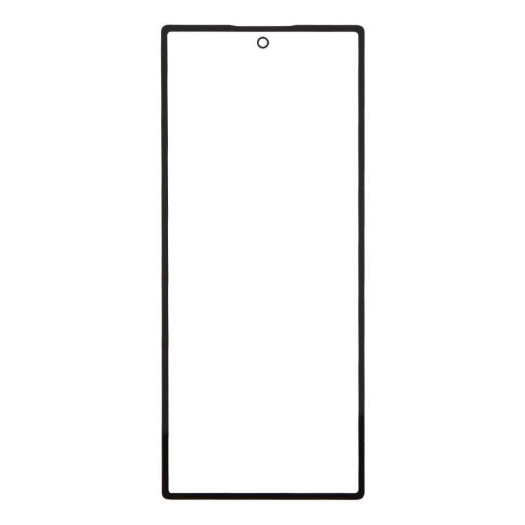 For Samsung Galaxy Z Fold6 SM-F956B LCD Secondary Screen Outer Glass Lens with OCA Optically Clear Adhesive