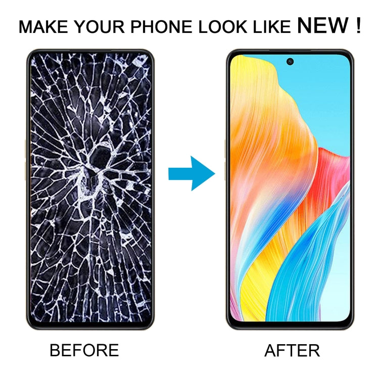 For OPPO A58 4G OEM LCD Screen With Digitizer Full Assembly