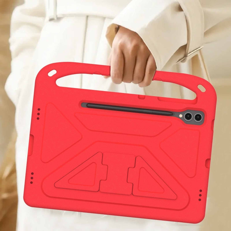 For Samsung Galaxy Tab S9+ Handle EVA Shockproof Tablet Case with Holder(Red) - free shipping - PMC Jewellery - Order now!