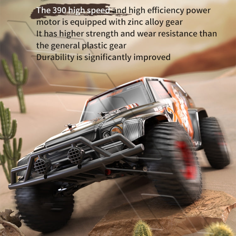 JJR/C Q39B 2.4G Four-wheel Drive High-speed Climbing Carbon Brush Motor RC Jeep(Red) - free shipping - PMC Jewellery - Order now!