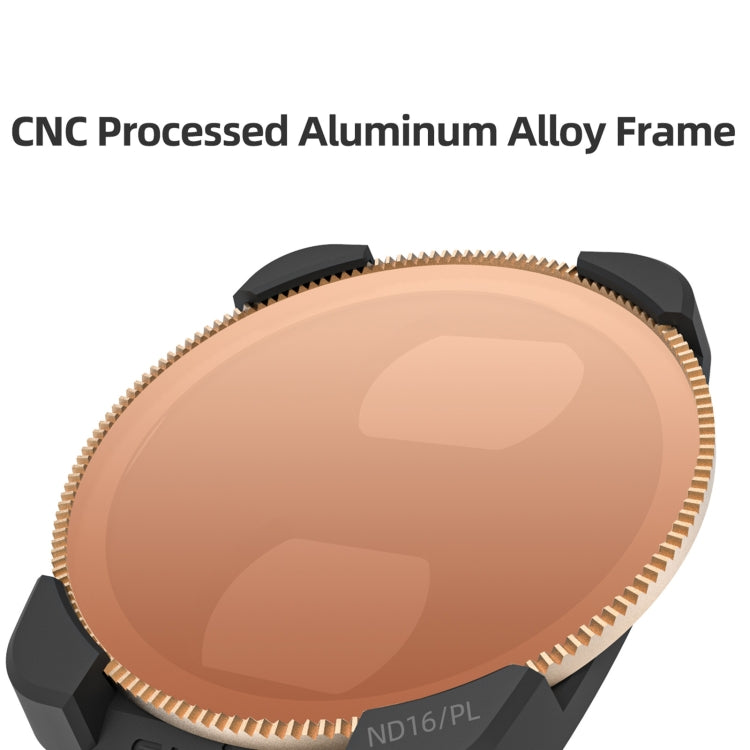 For DJI Air 3 Sunnylife Camera Lens Filter, Filter:4 in 1 ND4/PL ND8/PL ND16/PL ND32/PL