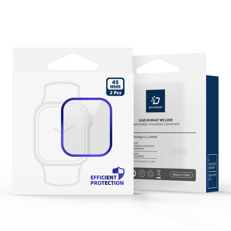 For Apple Watch Series 9 / 8 / 7 45mm DUX DUCIS Pmma Series 3D Surface Composite Soft Watch Film - Screen Protector by DUX DUCIS | Online Shopping South Africa | PMC TechLife | Buy Now Pay Later Mobicred