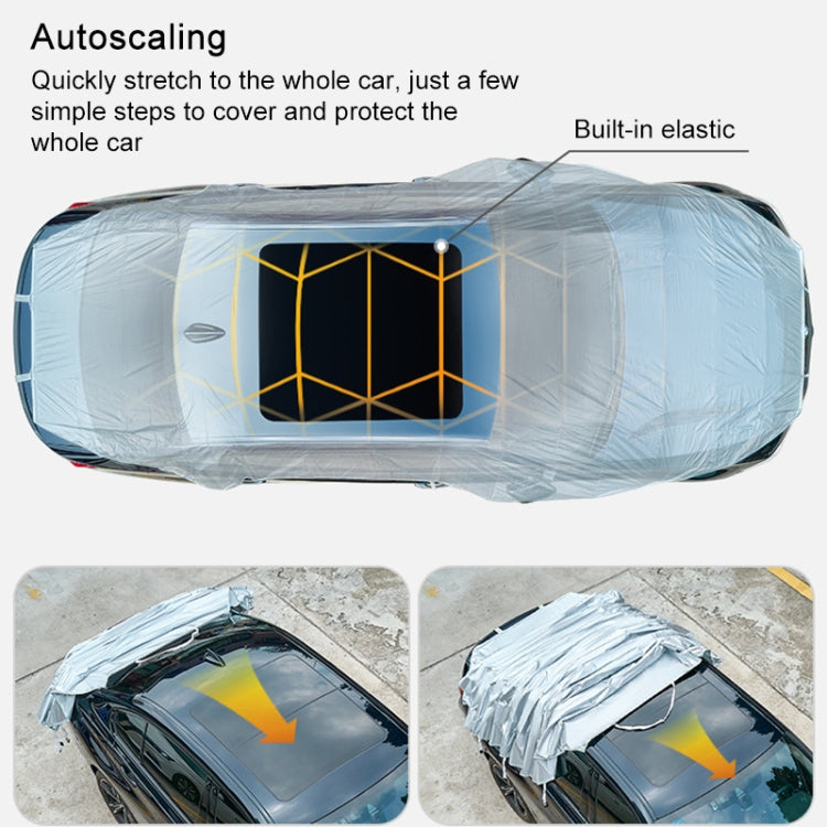 Automatic Retractable SUV Universal Sunshade Snow-proof Dust-proof Cover, Size:L