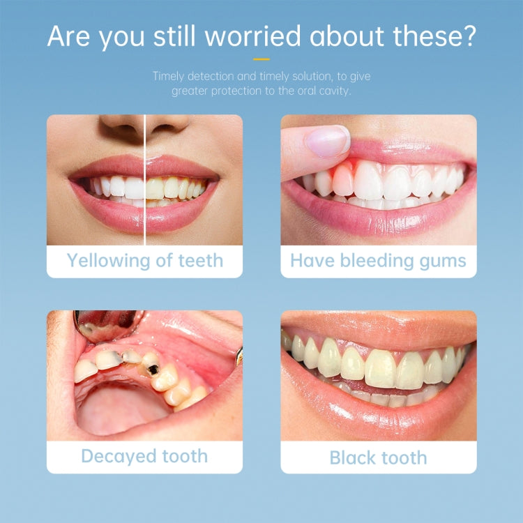 AN109 8LEDs 3.0MP 2 in 1 Visible Oral Endoscope(Purple) - by PMC TechLife | Online Shopping South Africa | PMC TechLife | Buy Now Pay Later Mobicred