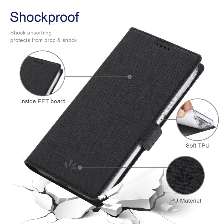 For iPhone 15 Pro Max ViLi K Series Dual-side Buckle Magsafe Leather Phone Case(Black) - free shipping - PMC Jewellery - Order now!