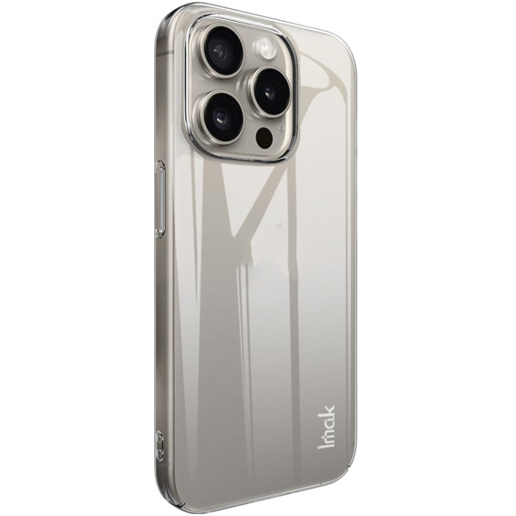 For iPhone 15 Pro Max IMAK Wing II Wear-resisting Crystal Phone Case
