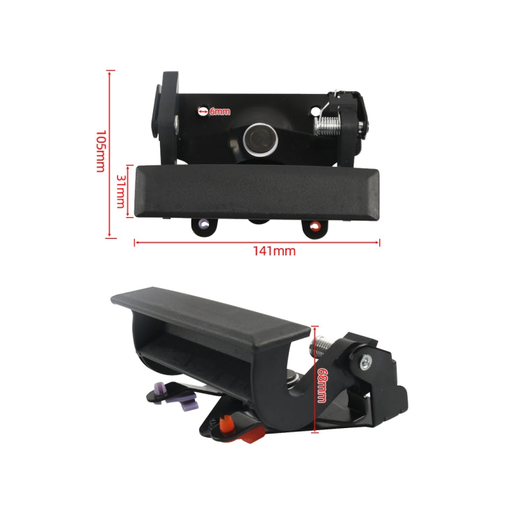 A7814 Car Tailgate Handle for Chevrolet / GMC 15991785 - Door Handles by PMC TechLife | Online Shopping South Africa | PMC TechLife | Buy Now Pay Later Mobicred