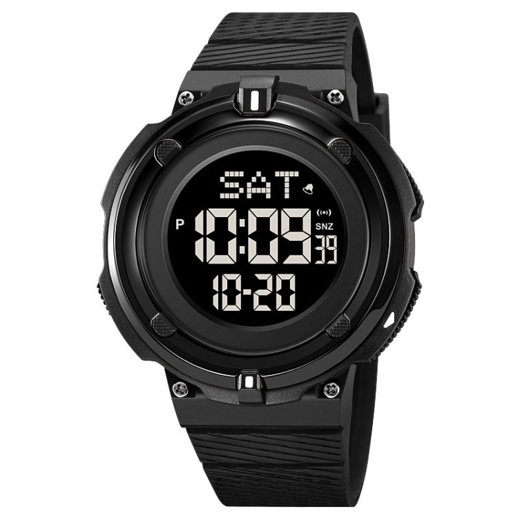 SKMEI 2010 Multifunctional Men 50M Water-resistant Luminous Digital Wrist Watch(Black)