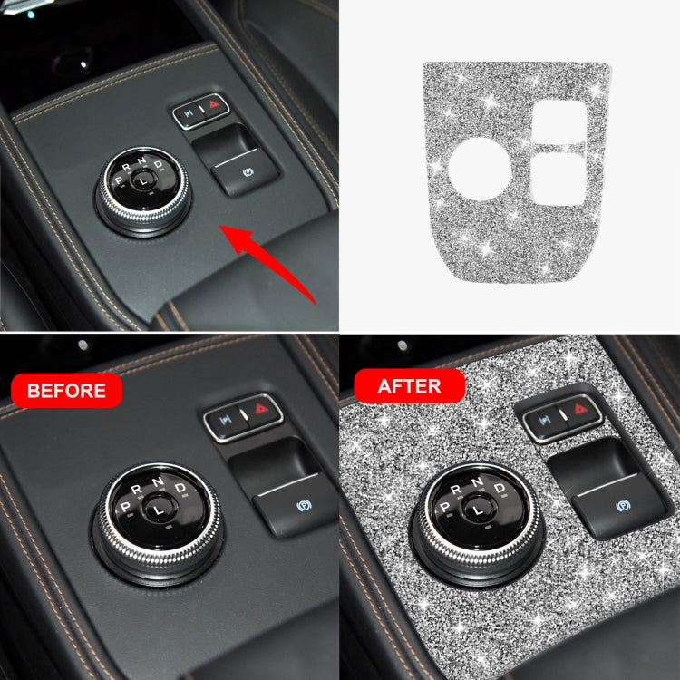 For Ford Mustang Mach E 2021 Car Gear Panel Diamond Decorative Sticker - Car Interior Mouldings by PMC TechLife | Online Shopping South Africa | PMC TechLife | Buy Now Pay Later Mobicred