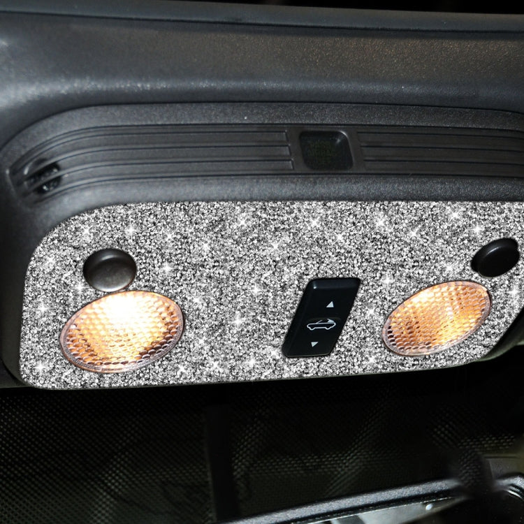 For Ford Mustang 2009-2013 2pcs Car Reading Light Diamond Decoration Sticker, Left Hand Drive - Car Interior Mouldings by PMC TechLife | Online Shopping South Africa | PMC TechLife | Buy Now Pay Later Mobicred