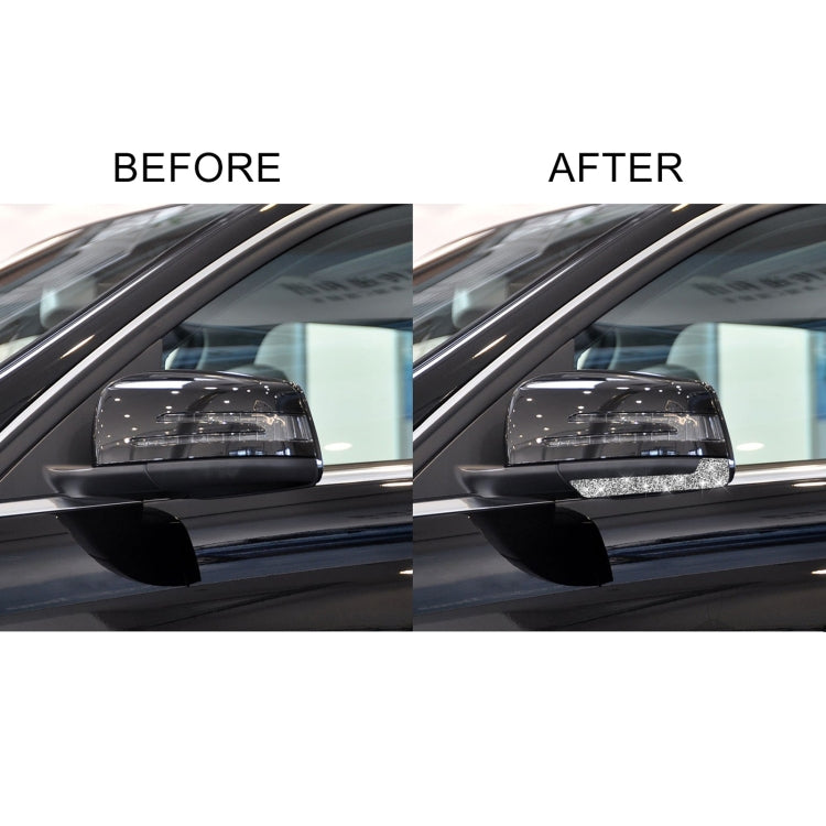 For Mercedes-Benz A/B/C/E Class Car Rearview Mirror Anti-collision Strip A Diamond Decorative Sticker, Left and Right Drive - Car Interior Mouldings by PMC TechLife | Online Shopping South Africa | PMC TechLife | Buy Now Pay Later Mobicred