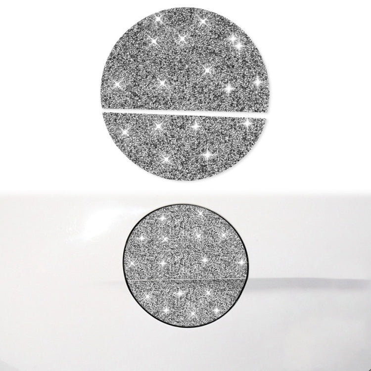 For Ford Mustang 2015-2020 Car Fuel Tank Cap Diamond Decoration Sticker, Left and Right Drive