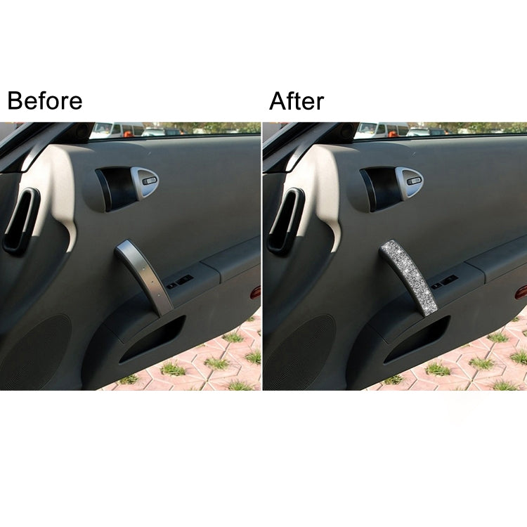 For Nissan 350Z 2006-2009 Car Passenger Side Door Handle Diamond Sticker, Right Drive