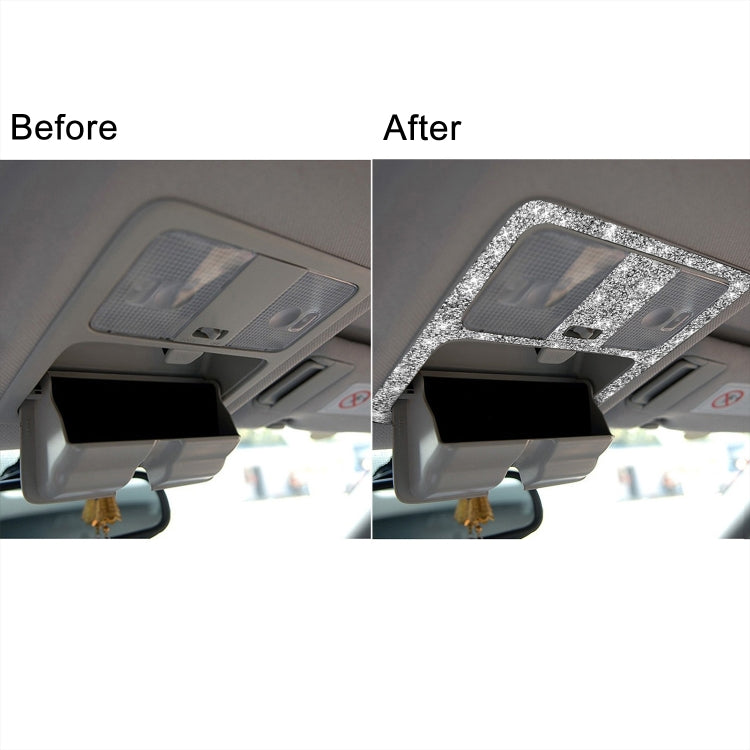For Nissan 350Z 2006-2009 Car Hardtop Reading Light Diamond Sticker,Left and Right Drive Universal