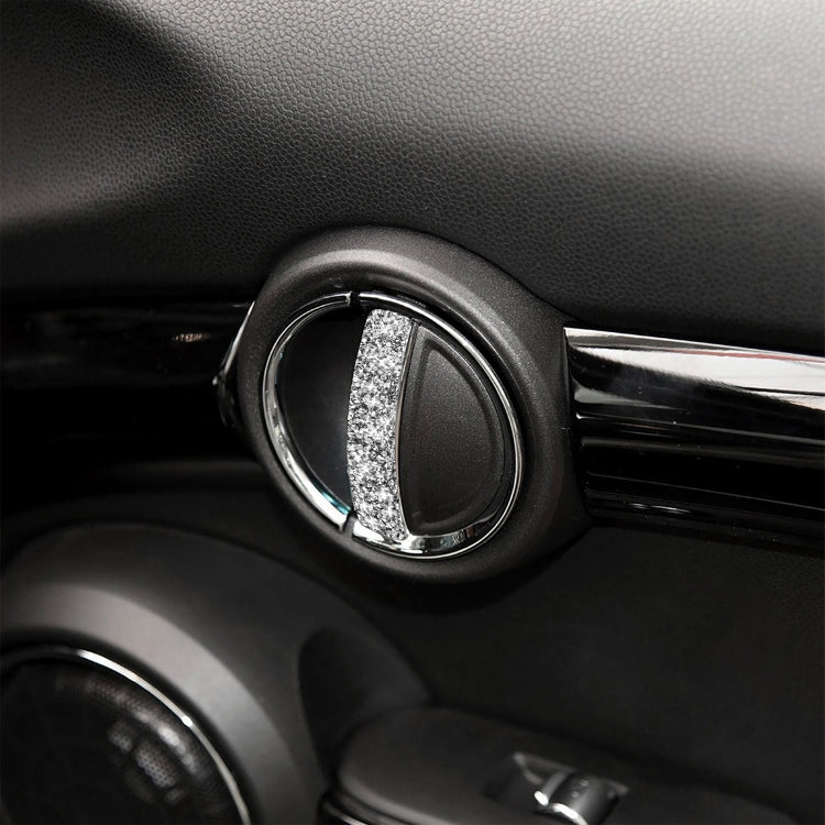 For BMW Mini Cooper Clubman Countryman F55 4pcs Car F Chassis Door Handle Diamond Decoration Sticker