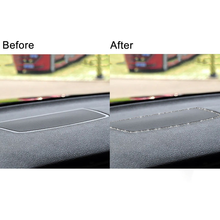 For BMW X5 E70 / X6 E71 2008-2013 Car Dashboard Horn Frame Diamond Decoration Sticker, Left and Right Drive - Car Interior Mouldings by PMC TechLife | Online Shopping South Africa | PMC TechLife | Buy Now Pay Later Mobicred