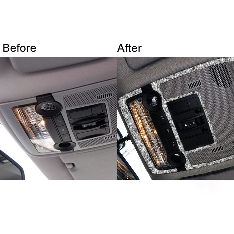 For BMW X5 E70 / X6 E71 2008-2013 2pcs Car Reading Light Diamond Decoration Sticker, Left and Right Drive - Car Interior Mouldings by PMC TechLife | Online Shopping South Africa | PMC TechLife | Buy Now Pay Later Mobicred