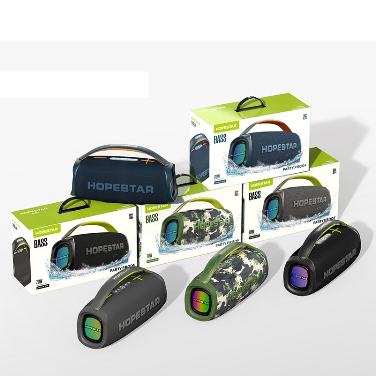 HOPESTAR A40 80W Outdoor Portable Wireless Bluetooth Speaker(Blue) - free shipping - PMC Jewellery - Order now!
