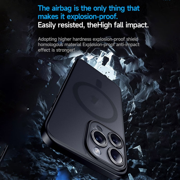 For iPhone 15 Plus SULADA Magsafe Magnetic Matte PC + TPU Phone Case(Titanium Blue) - free shipping - PMC TechLife - Order now!